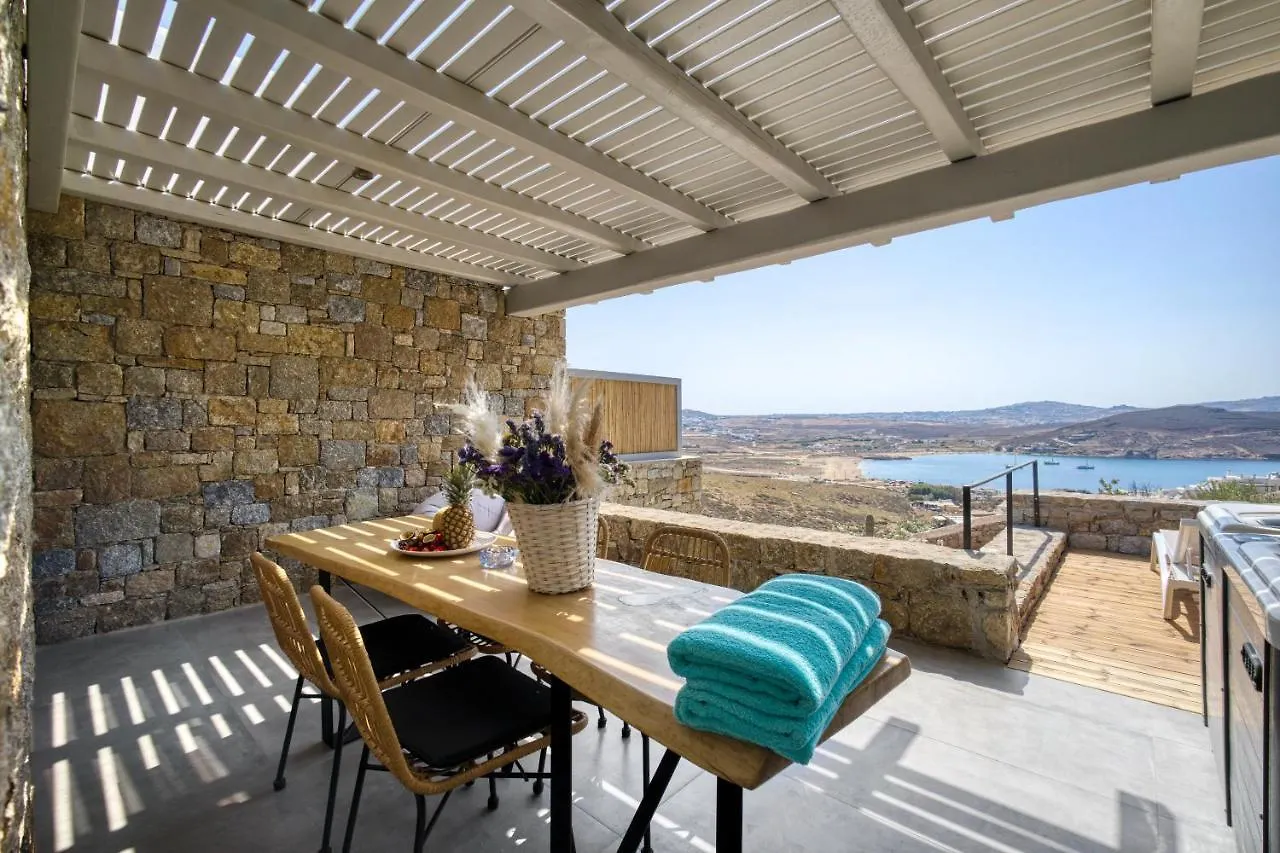 Dom wakacyjny Nefeli Residence&Suite Ftelia beach Mykonos Grecja